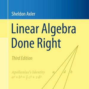 linear algebra done right