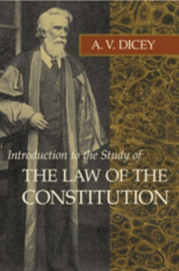 introduction to the study of the law of the constitution